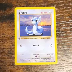 Dratini 1st Edition Base Set Shadowless 26/102 40 HP English - Image 1