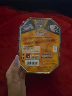 Pokemon TCG: 2021 - V Forces - Galarian Slowbro V Tin - Factory Sealed - Image 2
