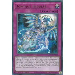 YUGIOH MZMU-EN126 Dominus Impulse Ultra Rare 1st Edition NM - Image 1