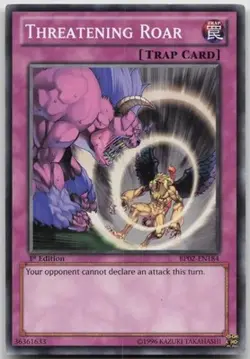 Threatening Roar BP02-EN184 Common 1st Edition Lightly Played Yugioh - Image 2