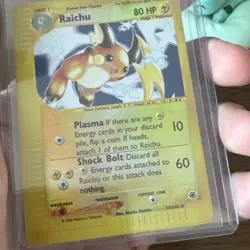LP! Raichu (25/165) Expedition Base Set Reverse Holo Pokemon Card! FREE P&P! - Image 4
