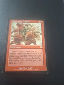 MTG - Aggravated Assault MAGIC THE GATHERING Rare card - Image 1