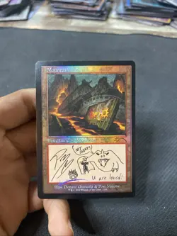 Mountain (Post Malone) [SLD - 1193] - NM [Foil] TCG MTG - Image 1