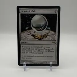 Mesmeric Orb Mirrodin Regular Rare Colorless Artifact English #204 - Image 1