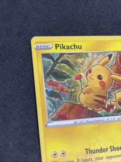 Pokemon GALAXY PIKACHU SWSH153 HOLO BLACK STAR PROMO HOLIDAY CALENDAR 2022 LP - Image 3