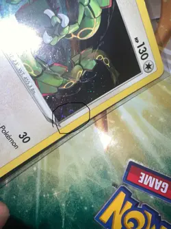 Pokemon TCG Rayquaza - SWSH029 Sword & Shield Black Star Promo NM W/Swirl - Image 2