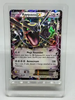 Pokemon TCG Rayquaza EX Holo XY Black Star Promo XY69 - Image 1