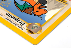 Dragonite Black Star Stamped Pokemon Movie Promo #5 WOTC 1999 NM/LP NP - Image 3
