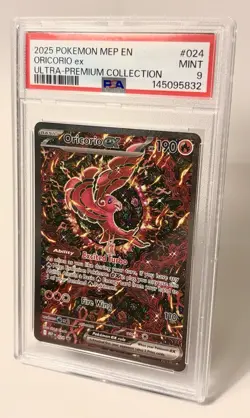 Oricorio ex - PSA 9 - Me: Mega Evolution Promo 024 - EN Pokemon TCG Holo - Image 2