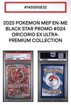 Oricorio ex - PSA 9 - Me: Mega Evolution Promo 024 - EN Pokemon TCG Holo - Image 5