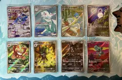 TCG Pokemon SV11W White Flare & Black Bolt Art Rare Japanese lot of 8 NM - Image 1