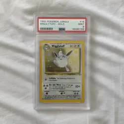 PSA 9 Wigglytuff Holo Jungle Set #16 Pokemon Vintage WOTC Unlimited TCG - Image 1