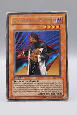 Yu-Gi-Oh! Gravekeeper's Watcher PGD-064 1st Edition - Image 1