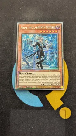 RA05-EN028 Arias the Labrynth Butler Starlight Rare 1st Ed YuGiOh - Image 1