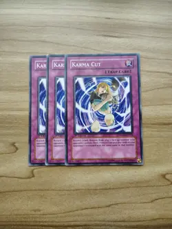 Yu-Gi-Oh! - Karma Cut 3x - Full Playset Of Cards - Image 1