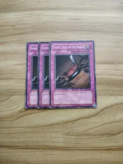 Yu-Gi-Oh! - Seven Tools Of The Bandit 3X - Full Playset Of Cards - Image 1
