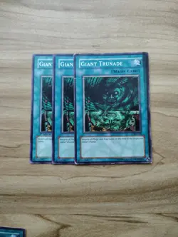 Yu-Gi-Oh! - Giant Trunade - 3X - Full Playset - Image 1