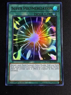 Super Polymerization DUDE-EN040 Duel Devastator 1st Edition Yugioh - Image 1