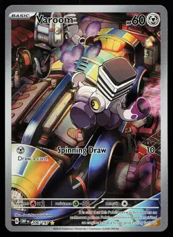 Varoom 206/197 Holo Illustration Rare Obsidian Flames Pokemon Card - Image 1