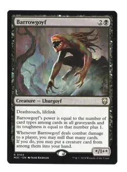 Barrowgoyf 102 Rare Commander: Modern Horizons 3 Magic: The Gathering Near Mint - Image 1