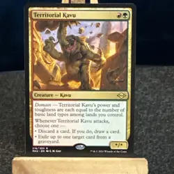 Territorial Kavu ~ Extended Art NM-Mint, English Modern Horizons 2 MTG Magic - Image 1