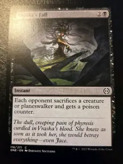 Vraska's Fall 116/271 Common Phyrexia: All Will Be One Magic: The Gathering - Image 1