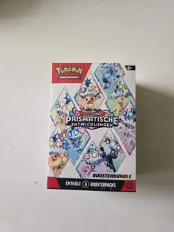 Pokemon Prismatische Entwicklungen Boosterbundle, Deutsch, NEU/OVP - Image 1