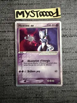 Carte Pokemon Mewtwo EX 101/109 Bloc Ex Rubis Et Saphir Francais Occasion - Image 1