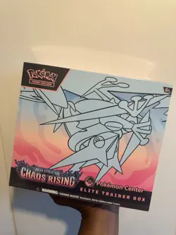 Pokemon TCG: Chaos Rising Pokemon Center Elite Trainer Box - Minor Tear - Image 1
