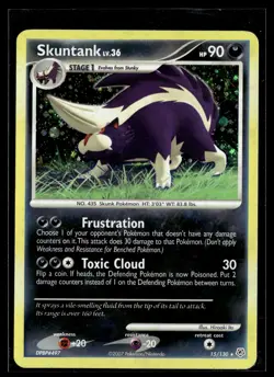 Skuntank 15/130 Diamond & Pearl Rare Holo Pokemon - Image 1