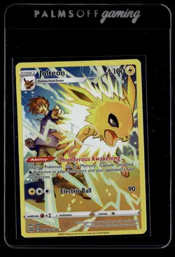 Jolteon TG04/TG30 Brilliant Stars Trainer Gallery Holo Pokemon - Image 1