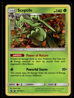 Sceptile 10a/168 Celestial Storm Rare Holo Pokemon - Image 1