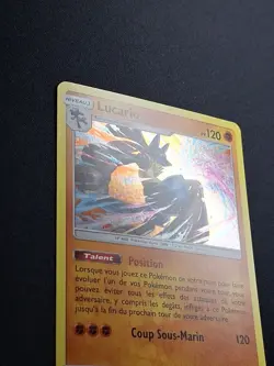 SWIRL HOLO Lucario SM54 Promo Carte Pokemon FR - Image 2