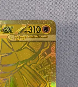 Mega Zygarde EX 124/088 Gold Hyper Rare Perfect Order - Pokemon TCG - Image 3