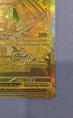 Mega Zygarde EX 124/088 Gold Hyper Rare Perfect Order - Pokemon TCG - Image 4