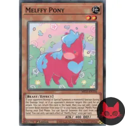 Yugioh Melffy Pony MP21-EN116 Common 1st Edition NM - Image 1