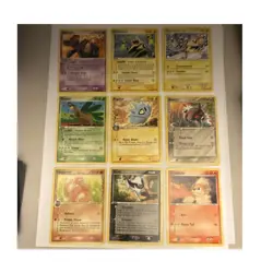 Pokemon TCG Absol 18/110 Grumpig Electabuzz 28/115 9-Card Lot early 2000s - Image 1