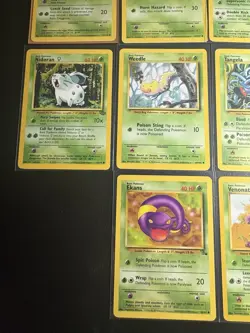 Lot Of 10 Pokemon Cards Grass Type-Base 2, Base, Fossil, Jungle, 1st NM-Moderate - Image 3