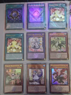 Yu-Gi-Oh! Deckbuilding Binder - 250+ Cards (Nekroz, Dragonmaid, P.U.N.K. & More) - Image 1