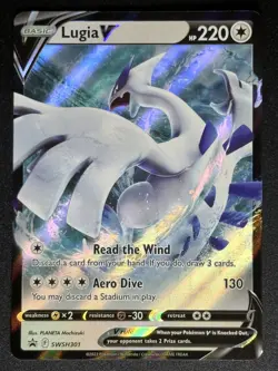 Lugia V SWSH301 Sword & Shield Promo Cards Pokemon Card TCG - Image 1