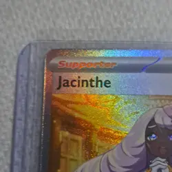 Pokemon Jacinthe Full Art Foil Trainer Supporter Card 122/088 Battle Partners - Image 3