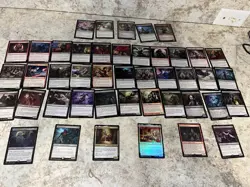 Mtg VAMPIRE / LIFE DRAIN themed collection magic the gathering card lot+ bonus - Image 1