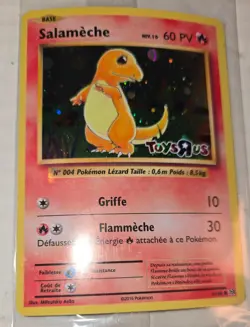 Salameche Charmander 9/108 FRENCH Toys"R"Us CARD 20th Anni GEN MINT ! Pokemon - Image 2