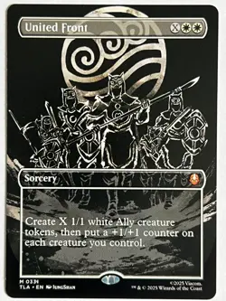 United Front M0331 Borderless NM Regular | MTG Avatar: The Last Airbender - Image 1