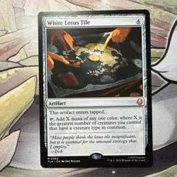 MTG - White Lotus Tile - Avatar the Last Airbender Set. N/M Mythic. - Image 1