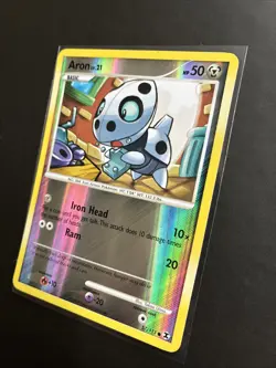 Pokemon TCG Aron Rising Rivals 57/111 Reverse Holo NM - Image 4