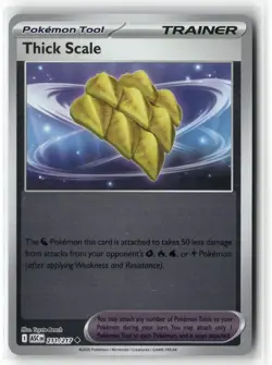 THICK SCALE 211/217 UNCOMMON ASCENDED HEROES POKEMON REVERSE HOLO NEAR MINT - Image 1