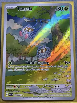 Pokemon TCG- Tangela - 178/165 - 151 - Illustration Rare - NM - Image 1