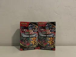 Pokemon Chaos Rising *FACTORY SEALED* (2) Booster Bundles - Image 1