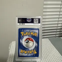 POKEMON 2000 Gym Challenge 1st Edition SABRINA'S GASTLY #96 PSA 7 RARE - Image 2